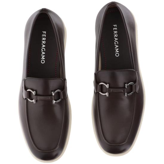 26FW 살바토레 페라가모 로퍼 028298007 Brown - SALVATORE FERRAGAMO