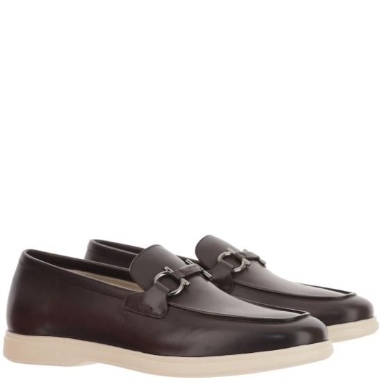 26FW 살바토레 페라가모 로퍼 028298007 Brown - SALVATORE FERRAGAMO