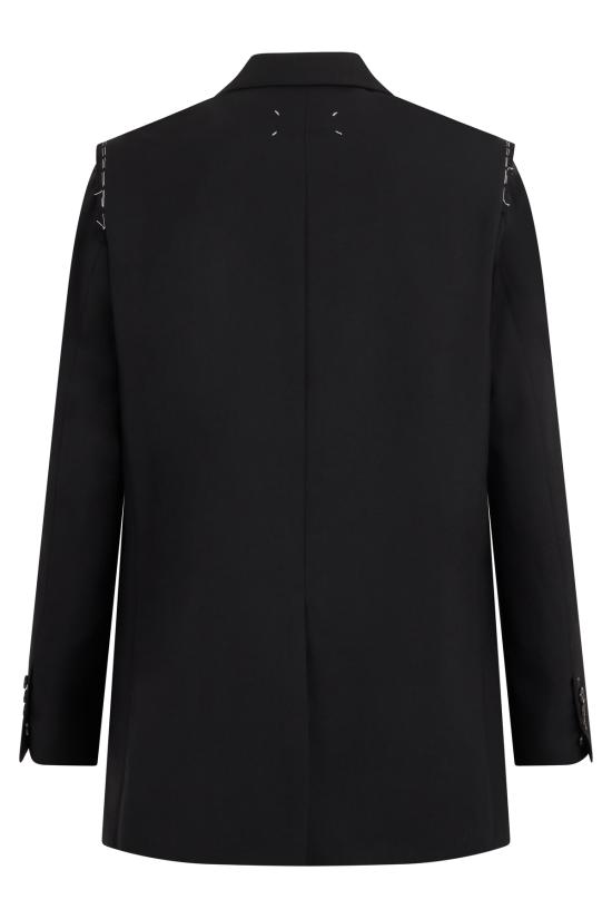  마르지엘라 수트 자켓 메종  버진 울 블레이저 블랙 - MAISON MARGIELA