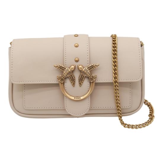 26FW 핑코 크로스백 100061A0F1C50Q Neutrals - PINKO