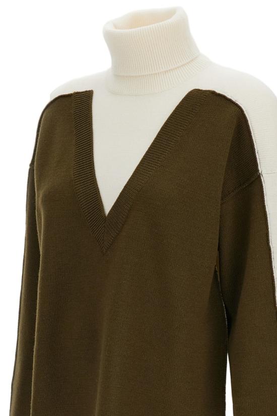 26FW MM6 메종마르지엘라 니트웨어 S52HA0306M13280962 Brown - MM6 MAISON MARGIELA