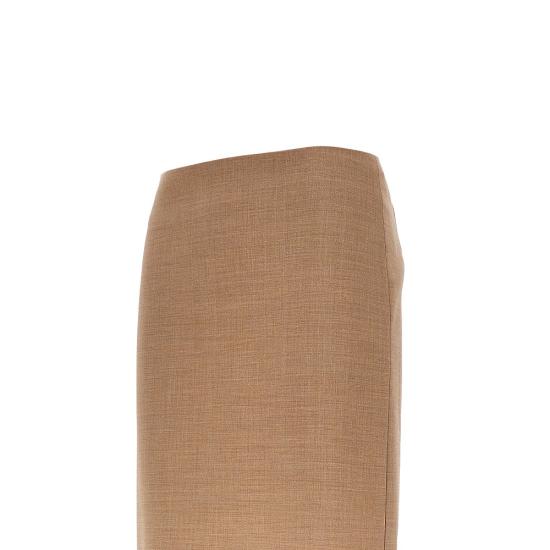 26FW 아르마리움 롱 스커트 ARMTMSK16W036 Beige - ARMARIUM