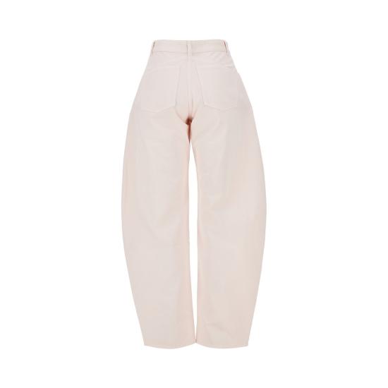 26FW 알라이아 숏팬츠 AA9P1215D028D Pink - ALAIA