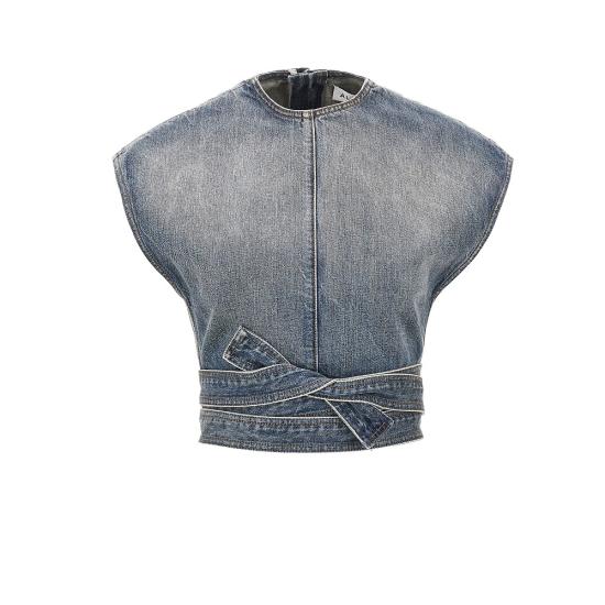 26SS 알라이아 탑 AA9H1482D026C Blue
