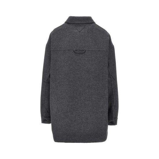 26FW 프라다 코트 P651TSOOO6734 Grey - PRADA