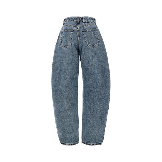 26FW 알라이아 데님 AA9P1280D017C Blue - ALAIA