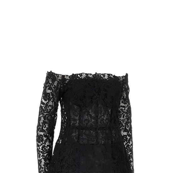 26FW 펜디 미디 원피스 FDD662B1U2 Black - FENDI