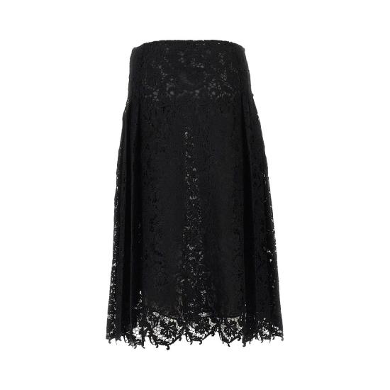 26FW 펜디 미디 스커트 FQ7762B1U2 Black - FENDI