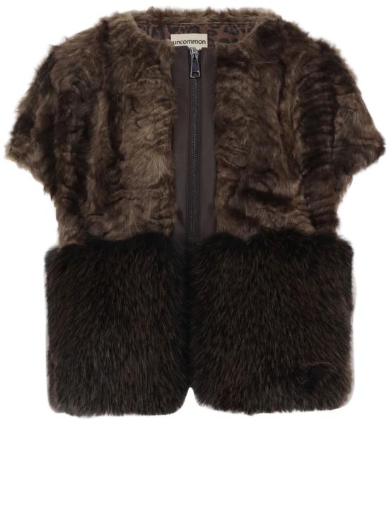 26FW 언커먼 무스탕 EF311PER005 Brown