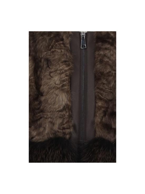 26FW 언커먼 무스탕 EF311PER005 Brown - UNCOMMON