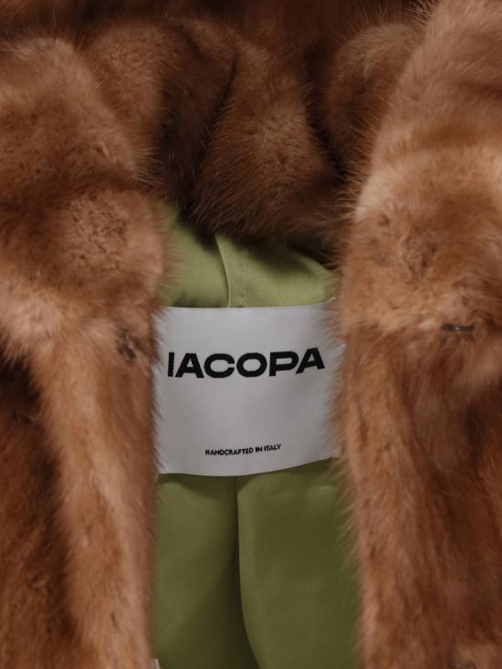 26FW 이아코파 자켓 ROSENE HOODIE MIELE Brown - IACOPA