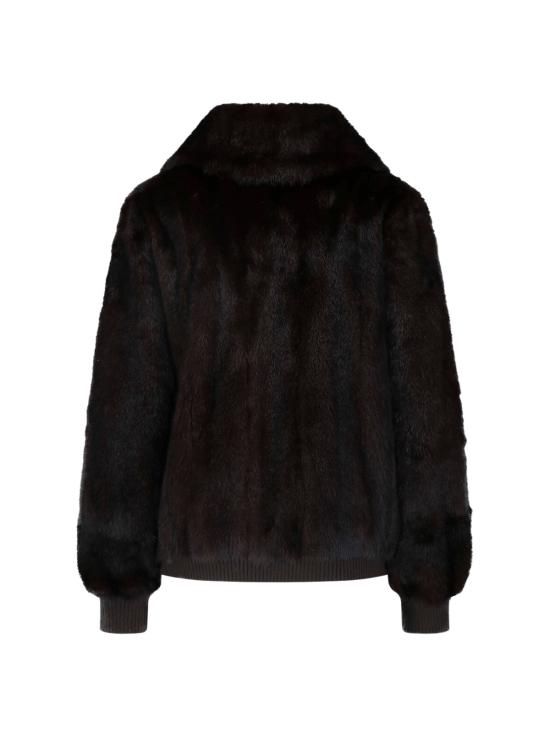 26FW 이아코파 자켓 CLEA BOMBER MOGANO Brown - IACOPA