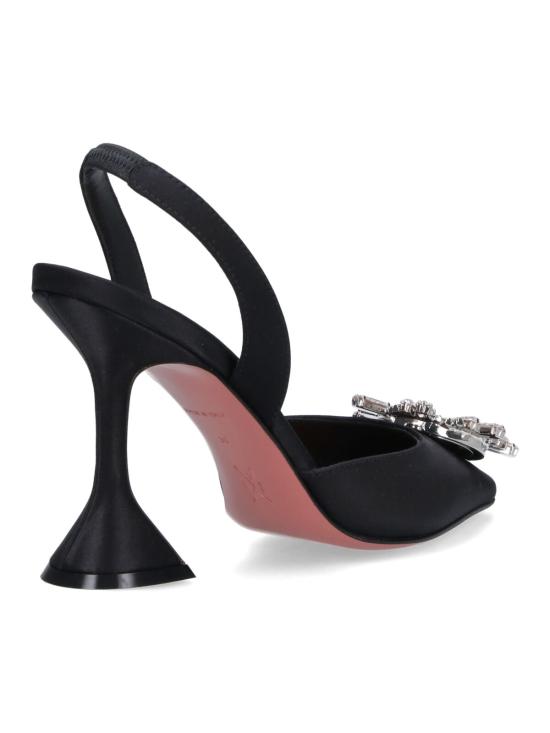 26FW 아미나 무아디 힐/펌프스 C9S343855BEG BLACK SATIN - AMINA MUADDI
