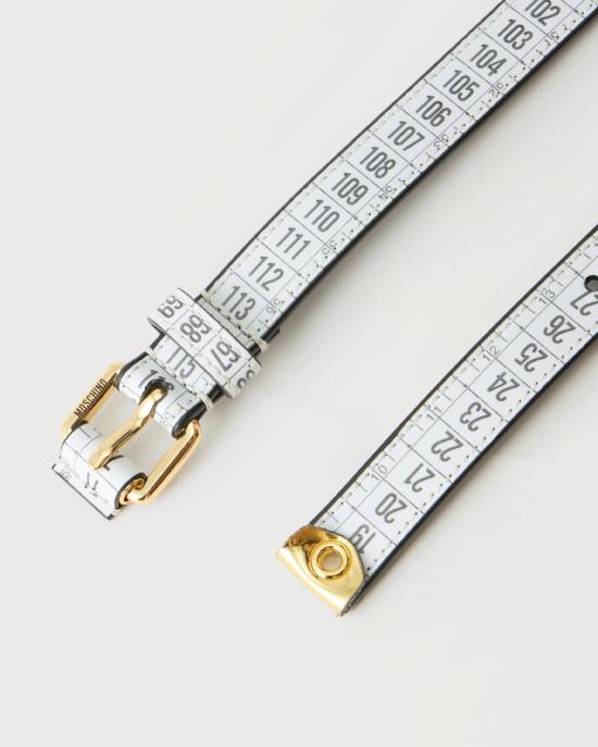 26FW 모스키노 벨트 MD6031PPP0PFI9 10A BIANCO MULTI - MOSCHINO