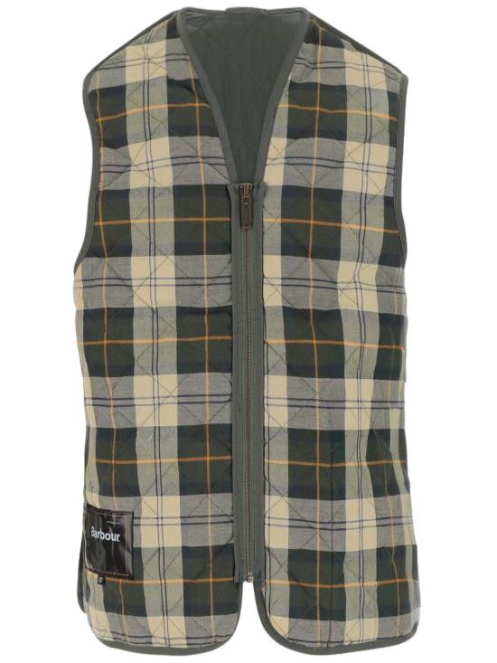 26FW 바버 퀼티드 집 라이너 MLI0001GN91 Green - BARBOUR