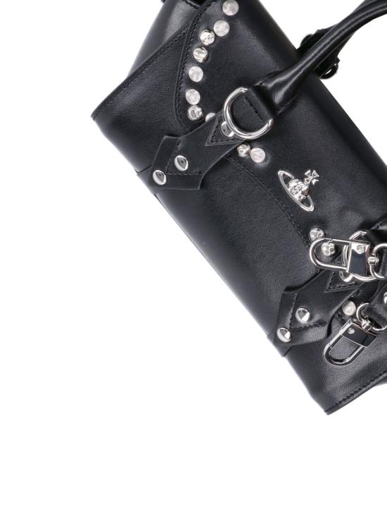 26FW 비비안웨스트우드 베띠나 미니 크로스바디 탑핸들 백 4803001PW L002V N402 BLACK - VIVIENNE WESTWOOD