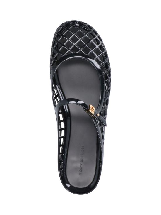 26FW 토리버치 멜로우 메리 제인 젤리 뮬 163189 013 BLACK - TORY BURCH