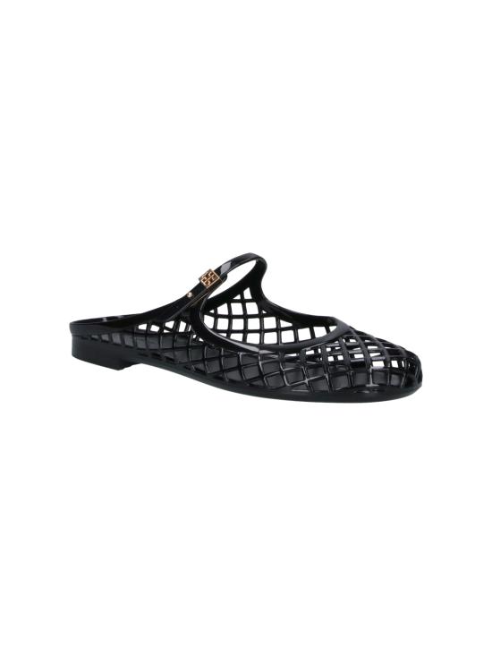 26FW 토리버치 멜로우 메리 제인 젤리 뮬 163189 013 BLACK - TORY BURCH