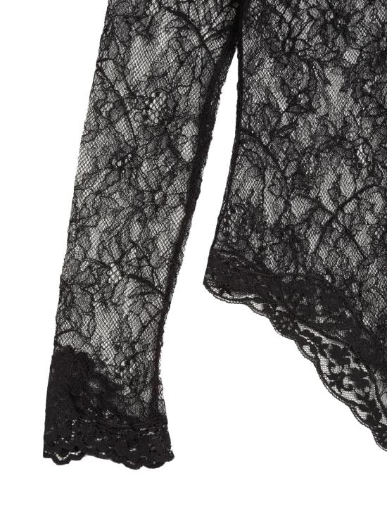 26FW 발렌티노 가라바니 긴팔 티셔츠 9B3MR02MAAA 0NO Black - VALENTINO GARAVANI