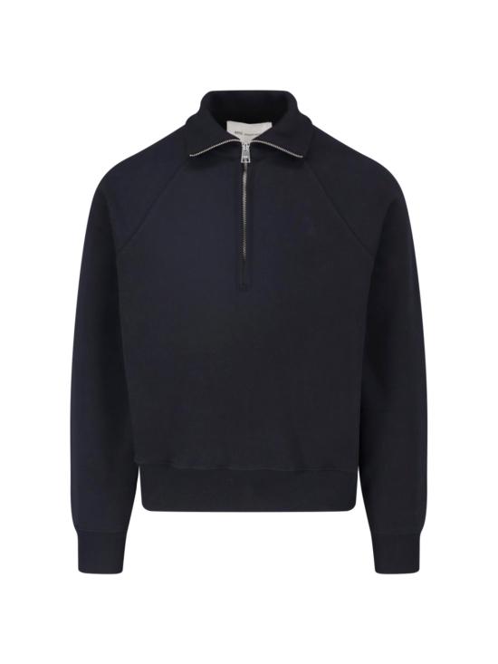 26FW 아미 긴팔 티셔츠 USW798 747 001 BLACK