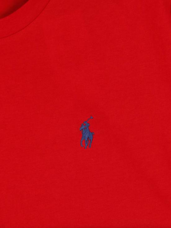 26FW 폴로 랄프로렌 클래식 핏 포니 로고 자수 티셔츠 211 B14605 034 Red - POLO RALPH LAUREN