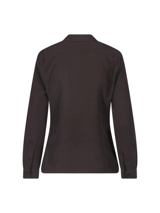 26FW 닐리로탄 셔츠 11601 W325 CHOCOLATE BROWN - NILI LOTAN