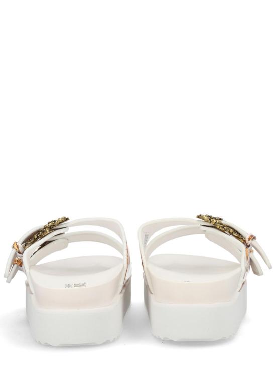 26SS 베르사체 바로크 버클 아리조나 샌들 80VA3SM1 ZS366 G03 WHITE GOLD DOM - VERSACE
