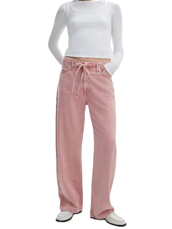 26FW 랙앤본 스트레이트 팬츠 RJ6126F1FRSROSESTONE Pink - RAG & BONE