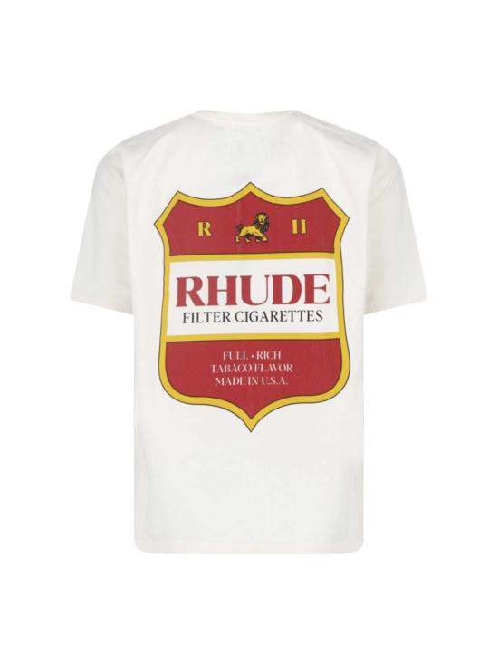 26FW 루드 반팔 티셔츠 RHPF26TT010126498 White - RHUDE