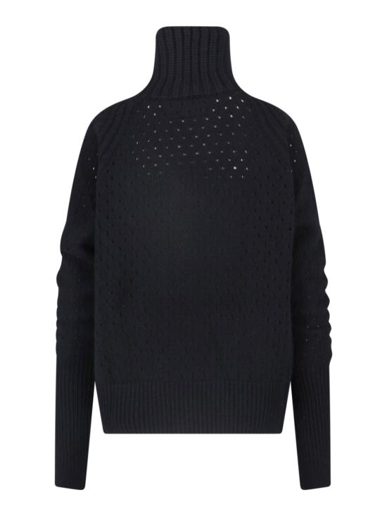 26FW 에르마노 설비노 터틀넥 D495M324JBV 95708 BLACK - ERMANNO SCERVINO