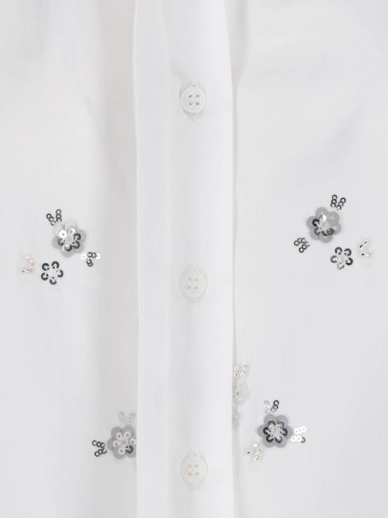 26FW 에르마노 설비노 블라우스 D492K354RBQP 10601 WHITE - ERMANNO SCERVINO