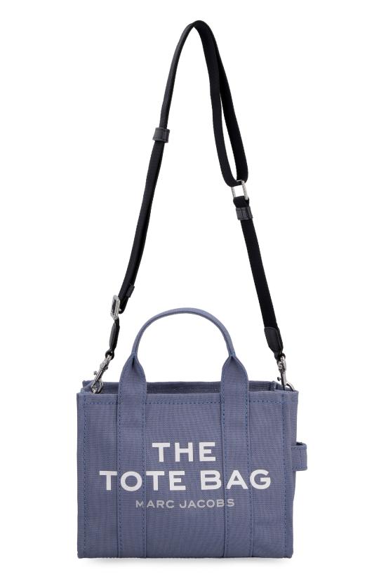  마크제이콥스 크로스백 마크 제이콥스 스몰 캔버스 토트백 블루 섀도우 - MARC JACOBS