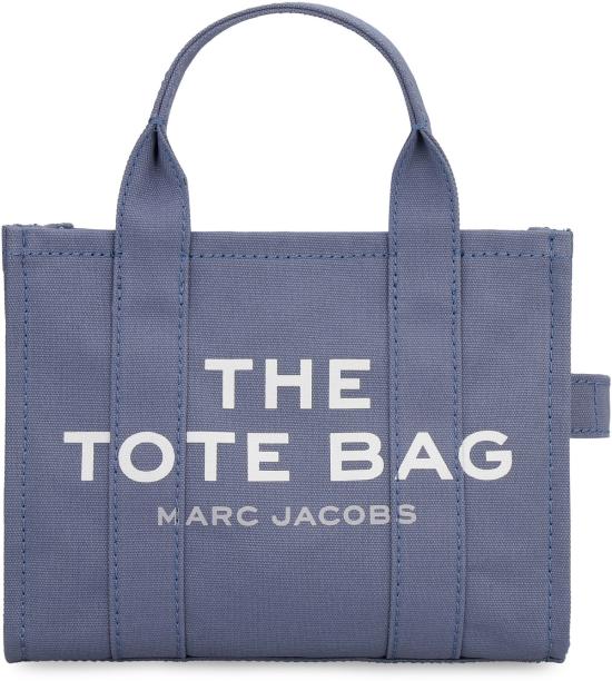  마크제이콥스 크로스백 마크 제이콥스 스몰 캔버스 토트백 블루 섀도우 - MARC JACOBS
