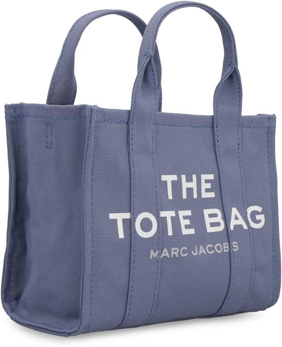  마크제이콥스 크로스백 마크 제이콥스 스몰 캔버스 토트백 블루 섀도우 - MARC JACOBS