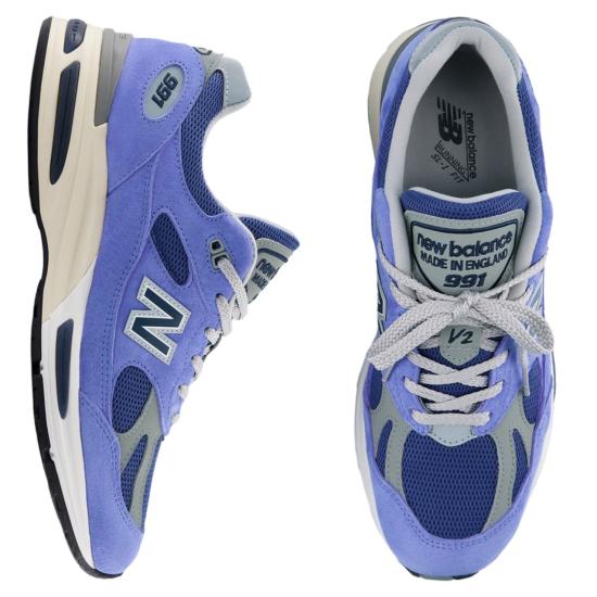 26FW 뉴발란스 991 스니커즈 U991WB2BAJABLUE - NEW BALANCE