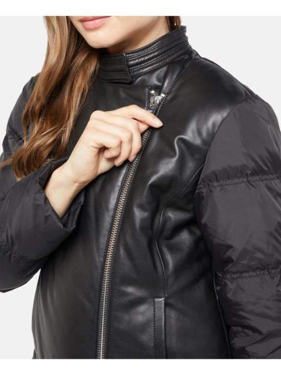 26FW 엠포리오 아르마니 가죽 자켓 H3NB61C2P63099 Black - EMPORIO ARMANI