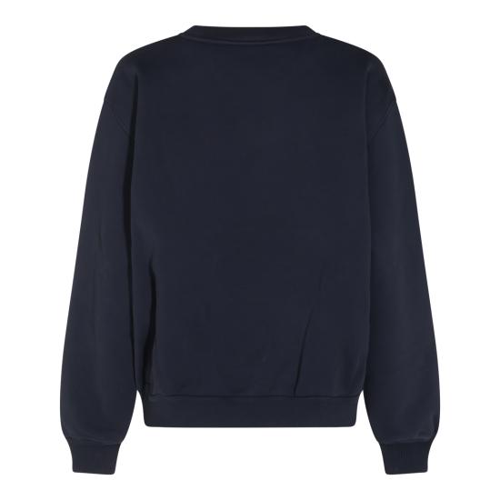 26FW 셀린느 코튼 플리스 루즈 스웨트셔츠 RY0YH1233 07RV NAVY RED WHITE DOM - CELINE