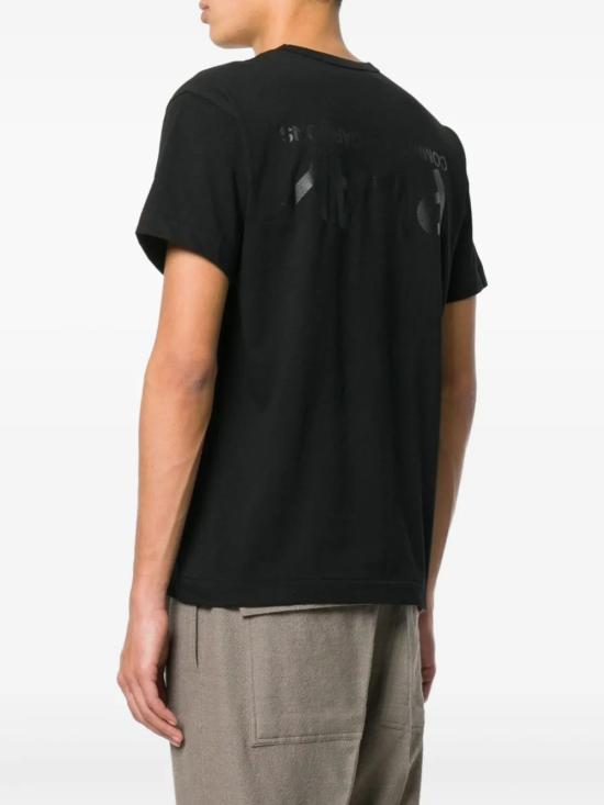 26FW 꼼데가르송 반팔 티셔츠 AX T188 051 BLACK - COMME DES GARCONS