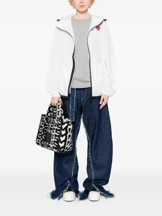 26FW 꼼데가르송 X 까웨 윈드 레인 자켓 AZ J501 051 3 WHITE - COMME DES GARCONS