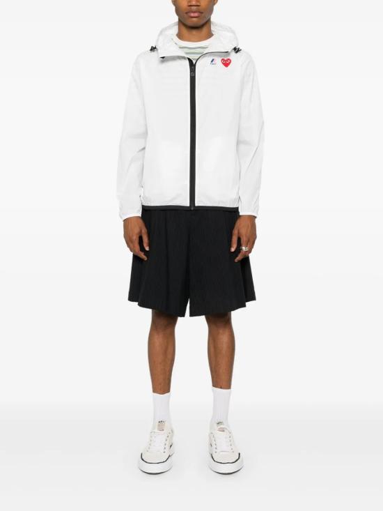 26FW 꼼데가르송 X 까웨 윈드 레인 자켓 AZ J501 051 3 WHITE - COMME DES GARCONS