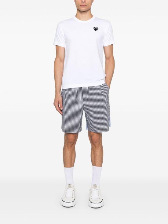 26FW 꼼데가르송 반팔 티셔츠 AX T064 051 2 WHITE - COMME DES GARCONS
