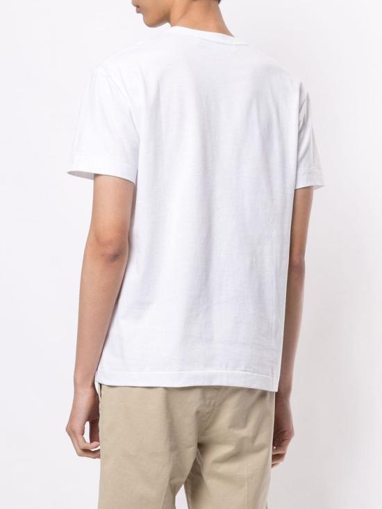 26FW 꼼데가르송 반팔 티셔츠 AX T064 051 2 White - COMME DES GARCONS