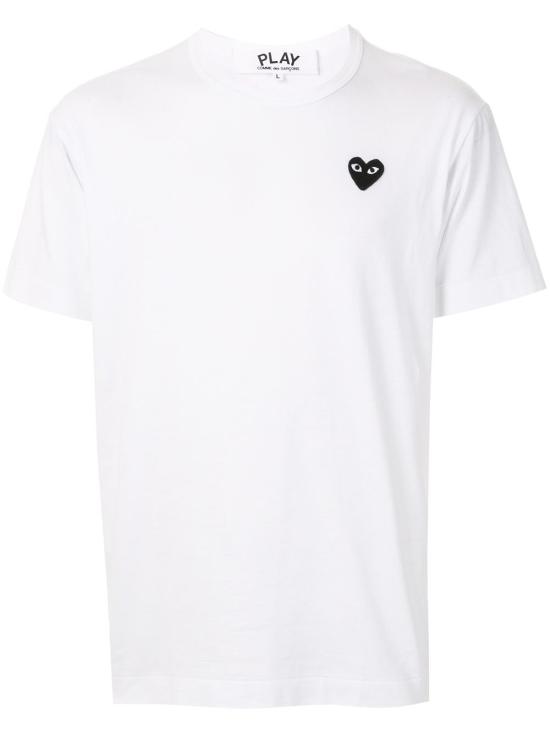 26FW 꼼데가르송 반팔 티셔츠 AX T064 051 2 White