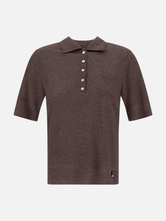  에르노 반팔 티셔츠 JPL0004DR52147 8800 Brown
