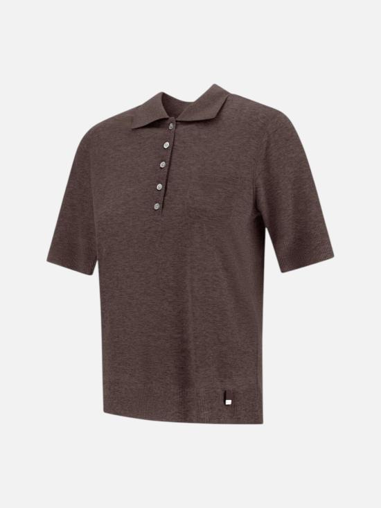  에르노 반팔 티셔츠 JPL0004DR52147 8800 Brown - HERNO