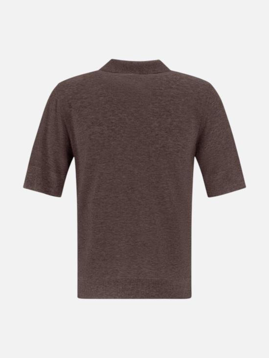 에르노 반팔 티셔츠 JPL0004DR52147 8800 Brown - HERNO