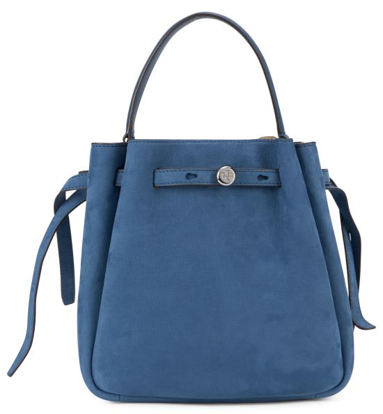  토리버치 가방 나파 가죽 버킷백 소프트 블루 - TORY BURCH