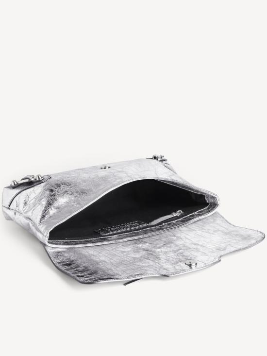 26FW 발렌시아가 클러치/파우치 873386 2AA9R Silver - BALENCIAGA