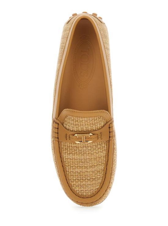 토즈 로퍼 라피아  베이지 - TODS
