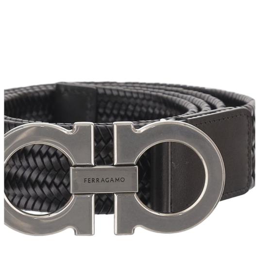 26FW 살바토레 페라가모 벨트 670737003 Black - SALVATORE FERRAGAMO